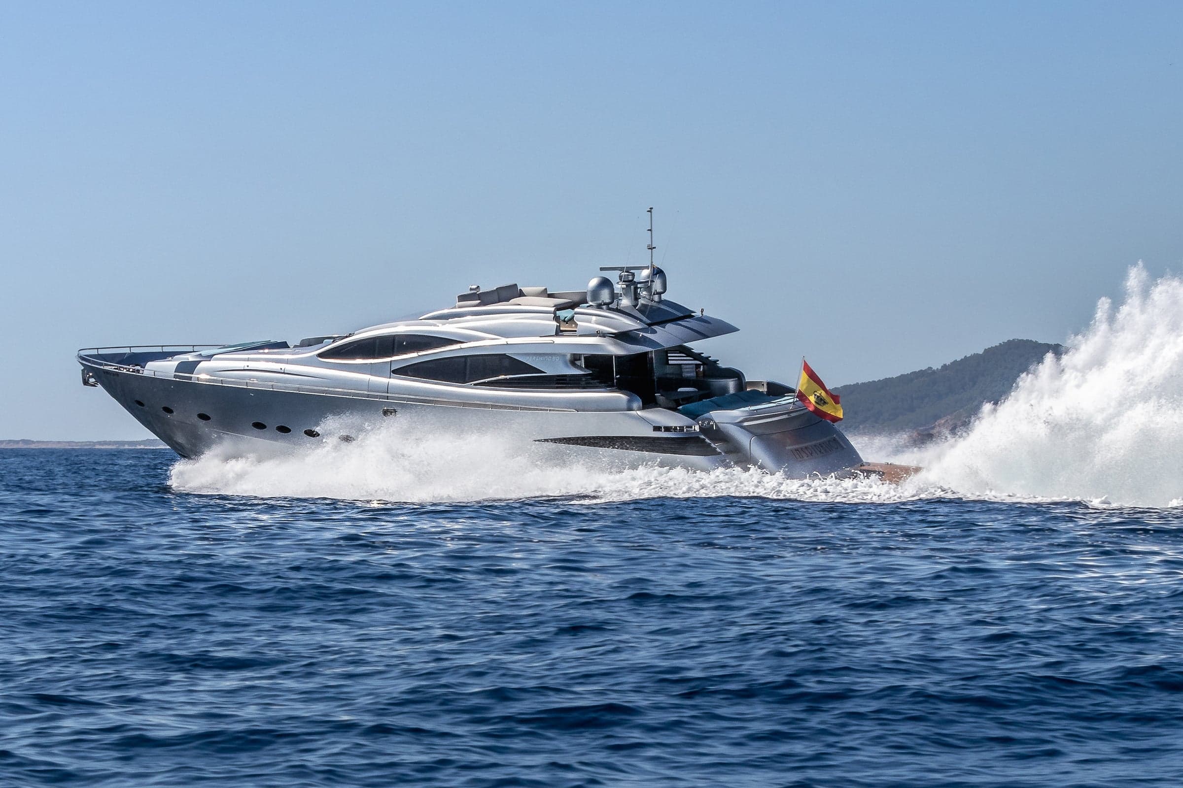 Pershing 90 "Inspiration" Yate en alquiler Ibiza